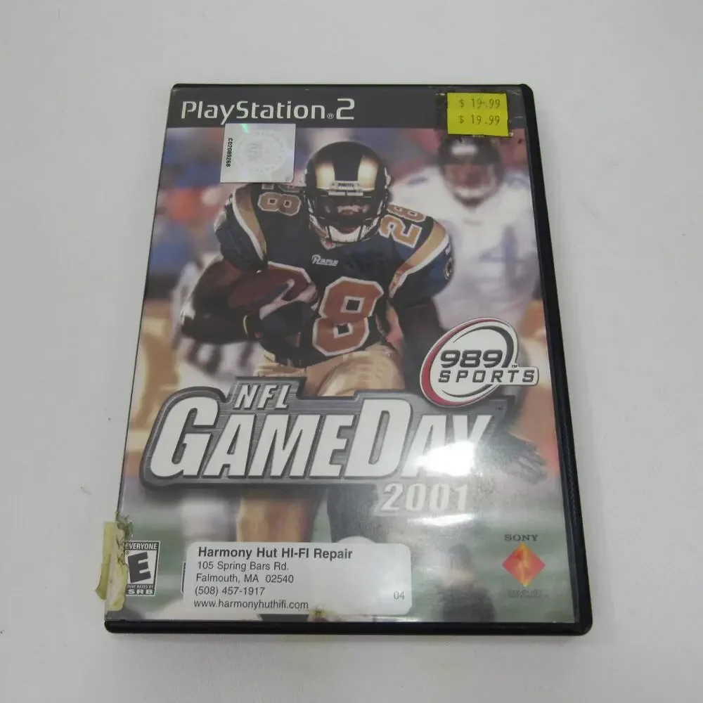 NFL GameDay 2001 (Sony PlayStation 2,‎ 2000) 2